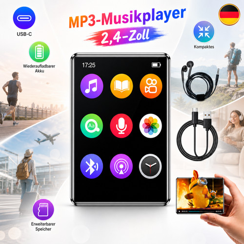 Tragbarer mp3 player - tragbarer, digital