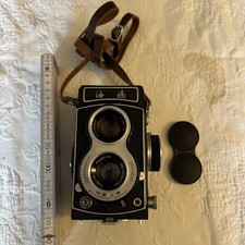 Seagull 4A 203  mit Haiou-31 75mm F3.5 Objektiv – Vintage TLR 120mm Filmkamera