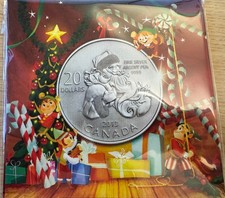 Canada 20 Dollars “Santa Claus” 2013, ¼ Oz Silber, Warensendung möglich