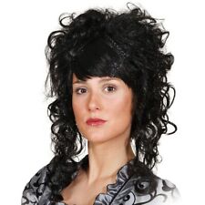 Perücke Barock Hofdame Lina Schwarz gelockt für Damen Kostüm-Zubehör Fasching