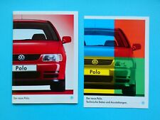 Prospekt / Katalog - VW Polo III (Typ 6N) - Basis, Servo und Interlagos - 08/94