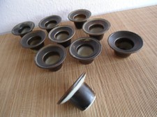 10 x Porsgrund Norway Lava Eierbecher