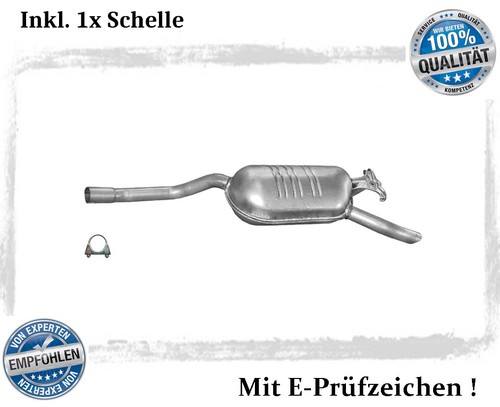 Endschalldämpfer für