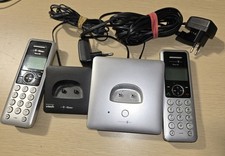 Telefon Sinus 103 Telekom schnurlos mit Basisstation und Nebenstation