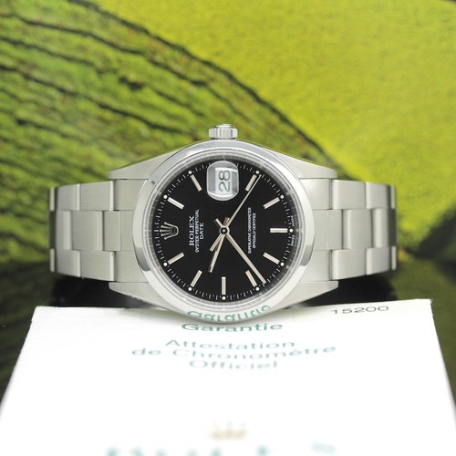 Rolex date stahl automatik - date,