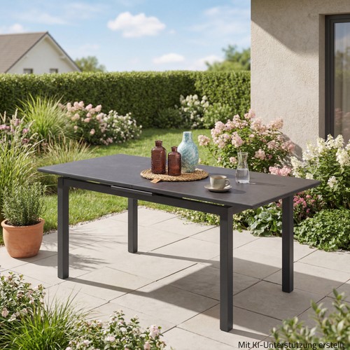 Gartentisch anthrazit - -,