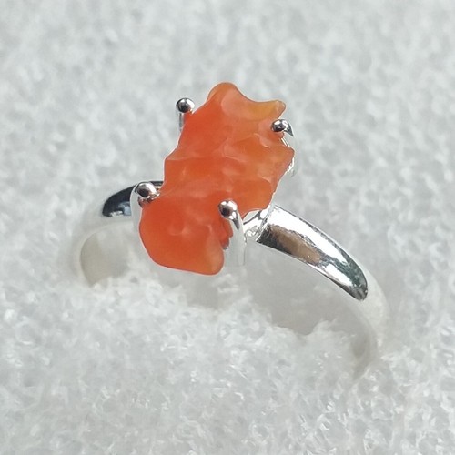 Echter natur feueropal ring - natur,