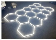 5-14X Hexagon LED Lampe Röhren Werkstatt Garage Wand Decken Leuchte Beleuchtung