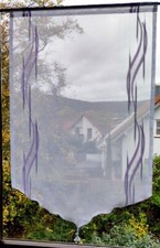 - 155 - Scheibengardine mit