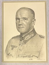 Militär 2. Weltkrieg Postkarte Generalfeldmarschall von Brauchitsch
