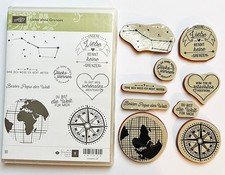 Liebe Ohne Grenzen 9er Stempelset 141076, Bester Papa der Welt, Herz, Stampin Up