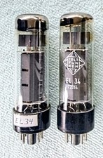 1 Paar Elektronenröhre Typ