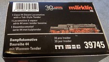 Märklin 39745 Dampflok Baureihe 44 mit Wannen-Tender/ 30 Jahre Insider Club