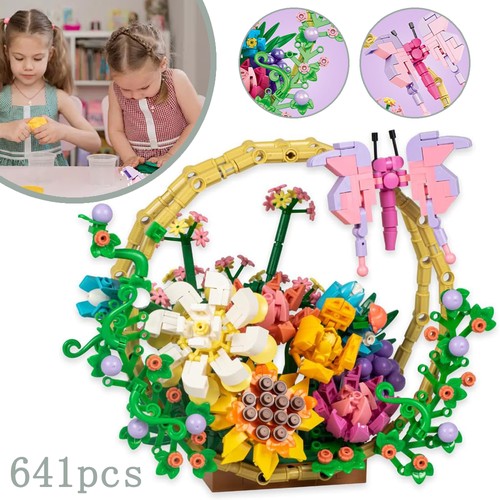 Kinder blumen bauspielzeugset - kinder,