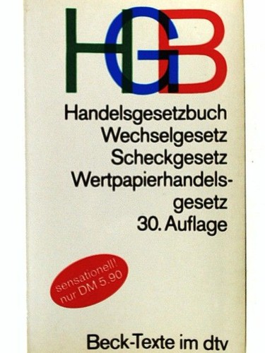 Handelsgesetzbuch hgb mit - handelsgesetzbuch,