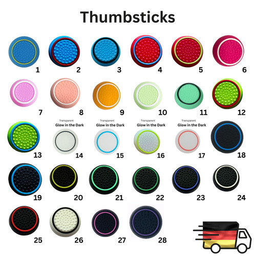 Controller thumbstick gummi - controller,