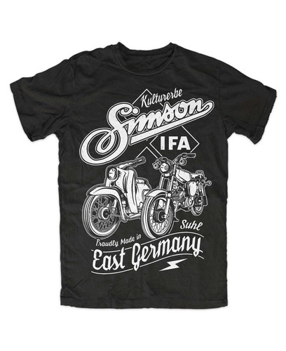 Simson kulturerbe shirt ddr - simson,