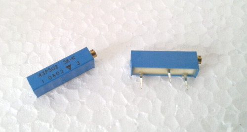 Gang trimmpotentiometer 5 - 20-gang,