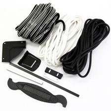 Bürstendichtung Magnet Schnapper Profil Gummi f. Fliegengitter Fenster Tür Griff