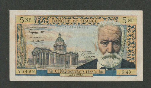 Frankreich nouveaux francs - 5,