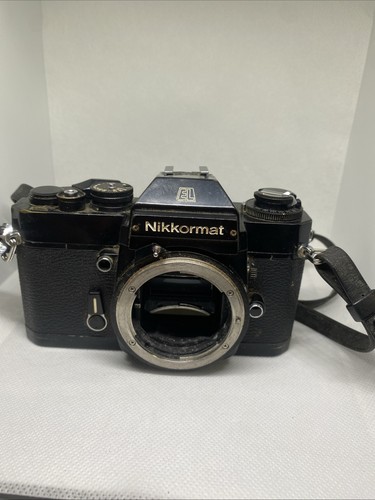 Nikon nikkormat schwarz - nikkormat, el
