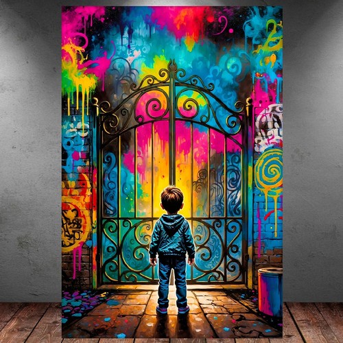 Leinwand bild xxl abstrakt - er,