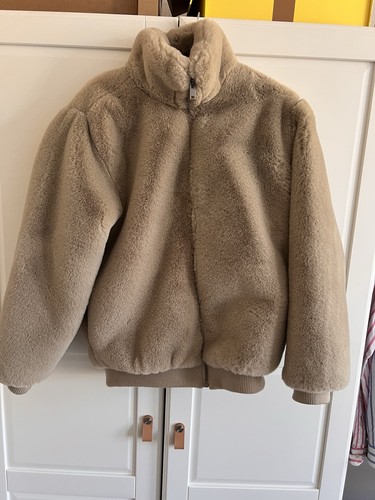 Zara teddy kunstpelz - kunstpelz, gr