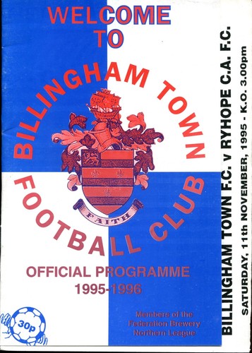 Billingham town ryhope ca - billingham, v