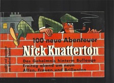 3 Nick Knatterton 3-6 + 7 - 100 neue Abenteuer - 1959  1. Aufl. MARTENS-VERLAG