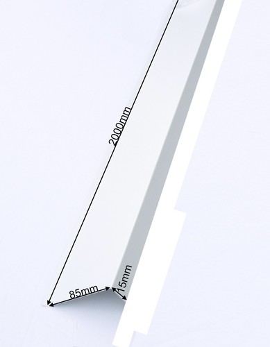 Aluwinkel 85x15mm