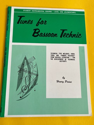 Tunes for bassoon technic - tunes,