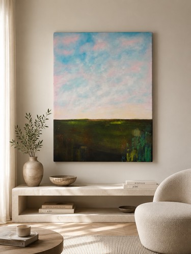 Bild landschaft empty meadow - landschaft,
