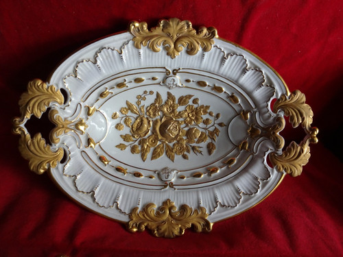 Ovale prunkschale von meissen - von,
