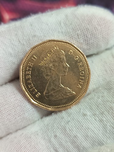 1987 kanada dollar münze - kanada, 1
