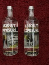 2x Absolut Exposure Traveler’s Exclusive – Neu & Ungeöffnet – Sammlungsauflösung