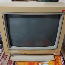 Commodore Farbmonitor 1084S-D1 (64 / 128) + Netz / Videokabel works