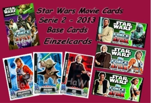 Star wars movie cards serie - movie,
