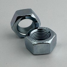 M16 x 1,5 Sechskantmuttern ( 2 Stück ) verzinkt Muttern FEINGEWINDE DIN 934