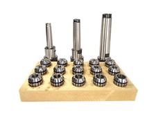 Spannzangensatz ER25 (430E) + MK Spannzangenfutter DIN228 Spannzange Spannzangen