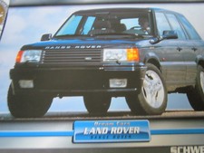 Dream Cars N England 2 Landrover Range Rover 1996