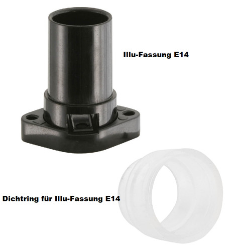 Illu fassung e14 - illu,