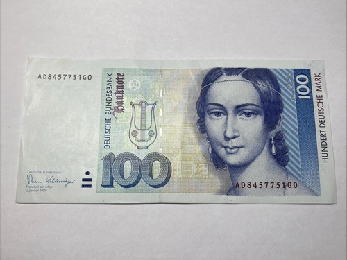 100 deutsche mark - schein,