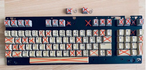 Commodore c128 tastatur - commodore,