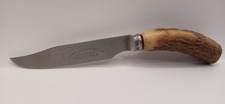 Englisches Jagdmesser mit Horngriff Clark Hardwick Cutlers Sheffield 9cm Klinge
