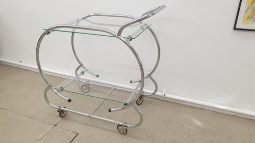 Barwagen teewagen chrom - /,