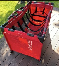 Reisebett Esprit, rot, 120x60 , Baby Bett