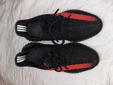 Adidas Yeezy Boost 350 V2 Black Core Red US 11 EU 46