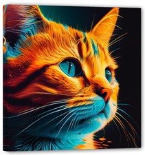 Katze art Pop Modern Bild Top