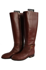 Tory Burch Braun Damen Leder Stiefel Knee-High Brown Riding Style Boots size 8M