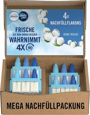 Febreze 3Volution Reine Frische 4× Nachfüller – 3 Düfte – Duftstecker NEU